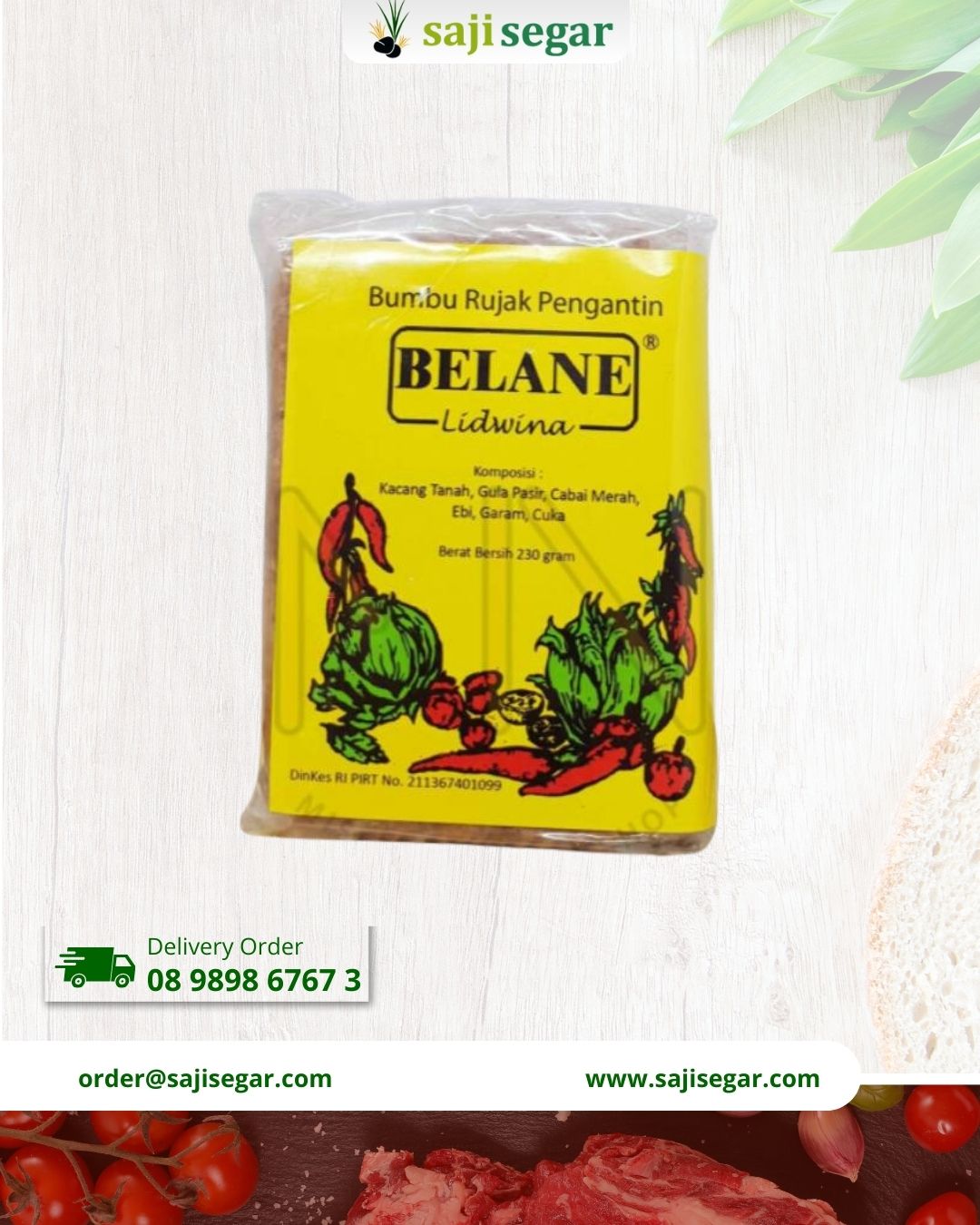 BELANE BUMBU RUJAK PENGANTIN